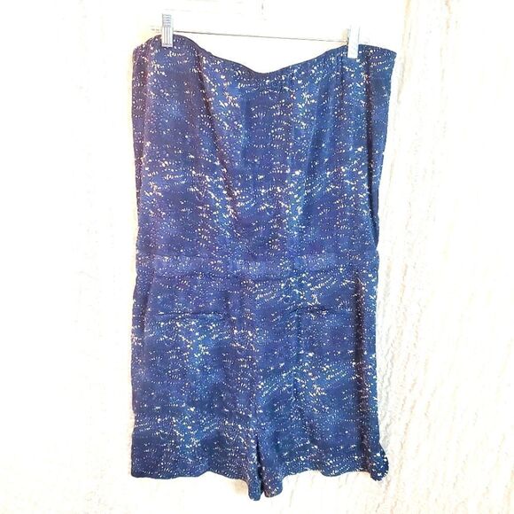 Ann Taylor LOFT Spotted Print Romper Size XXL - Picture 6 of 9